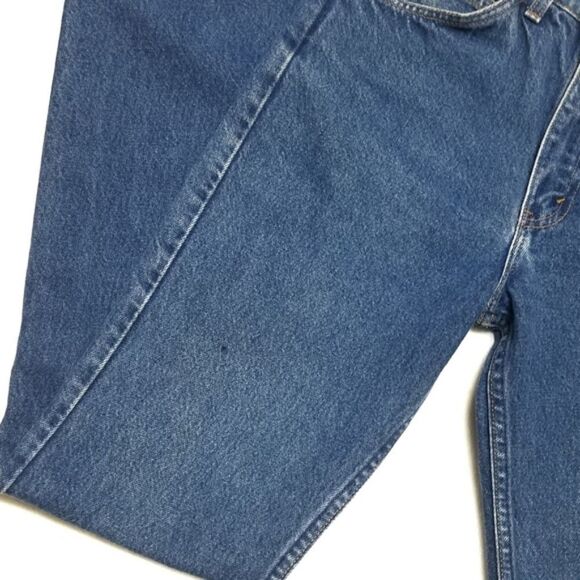 Levi's 517 90s Orange Tab Mid-Wash High Waisted Bootcut Wedgie Jeans - Picture 7 of 16